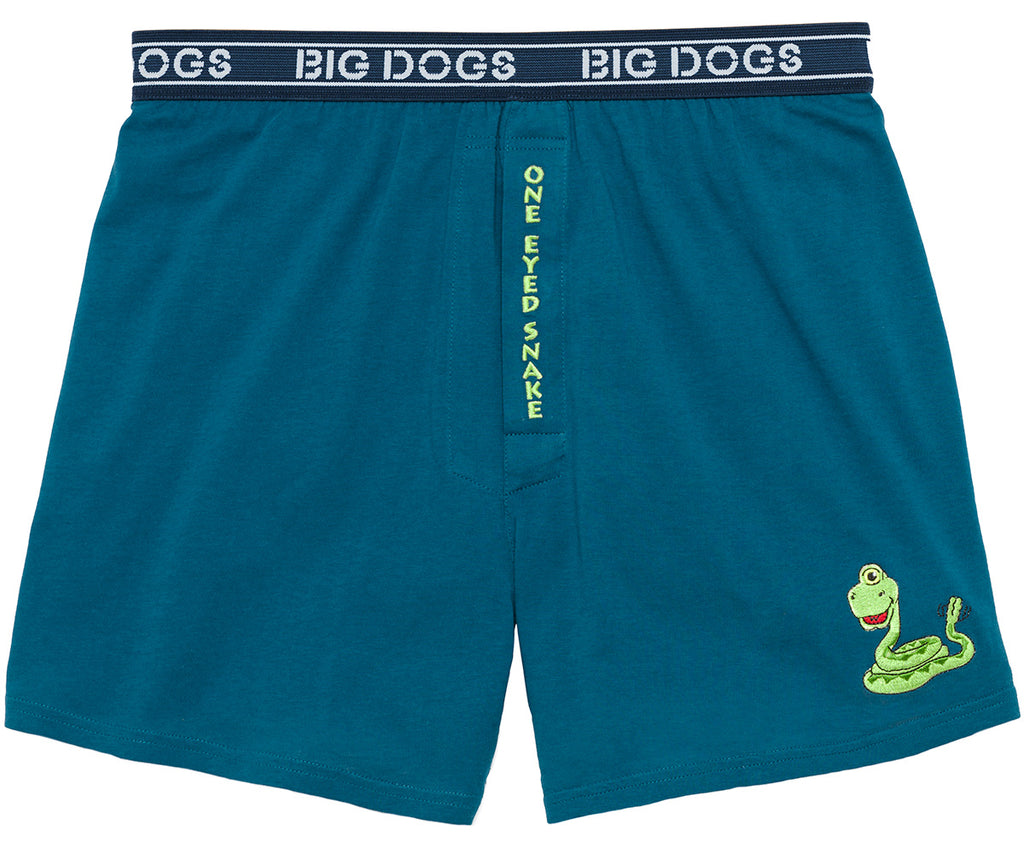 Big Balls Football Embroidered Knit Boxer – Big Dogs