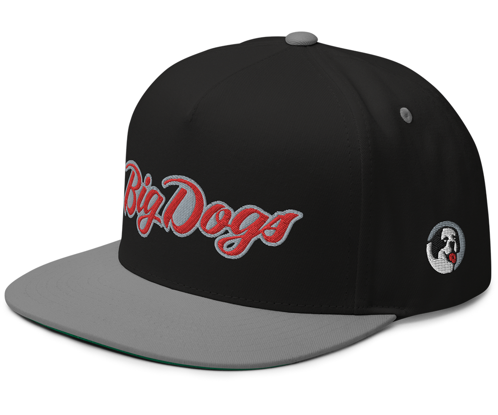 Script Flat Bill Cap – Big Dogs