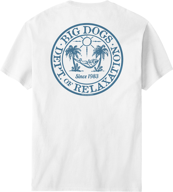 Relaxation Badge Denim T-shirt