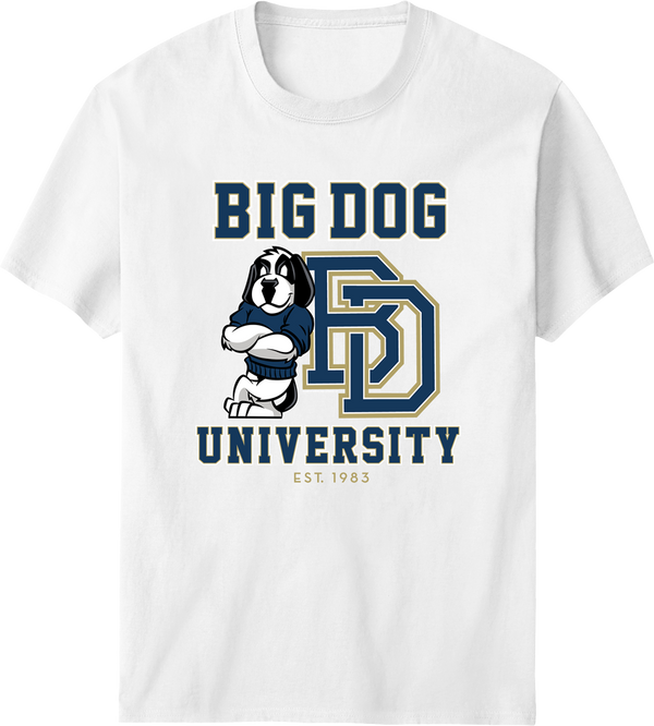 Bd University Navy Gold T-shirt