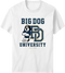 Bd University Navy Gold T-shirt