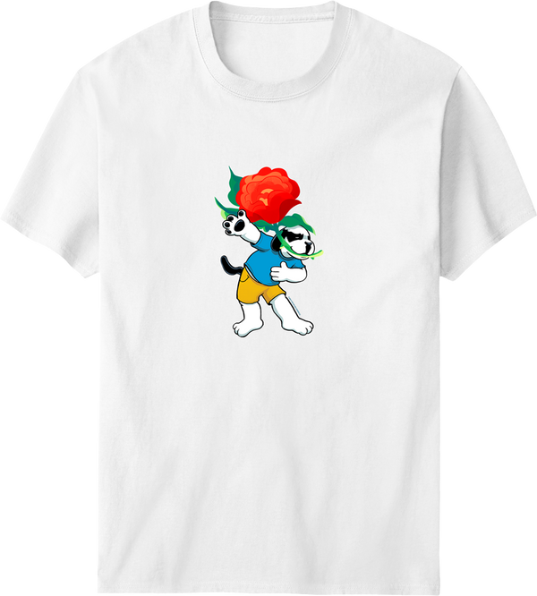 Rose Dog T-shirt