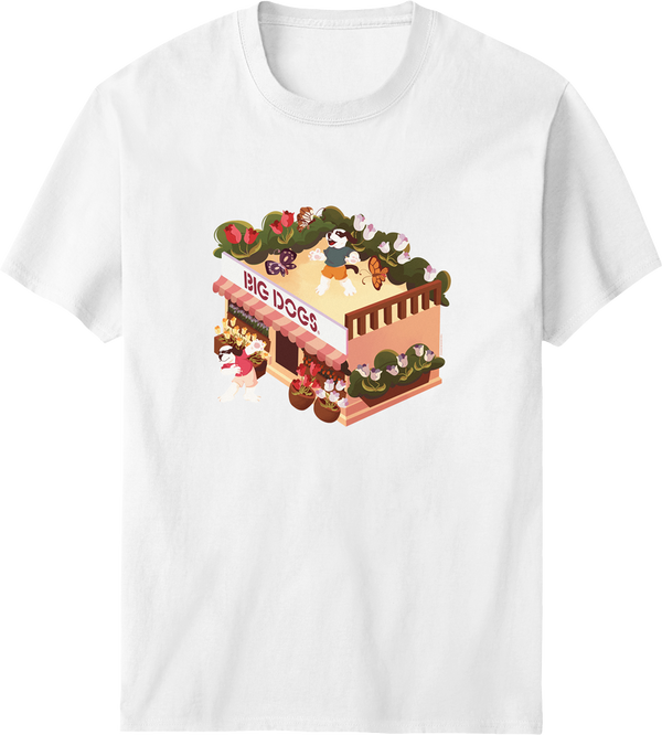 Tulips Flower Shop T-shirt