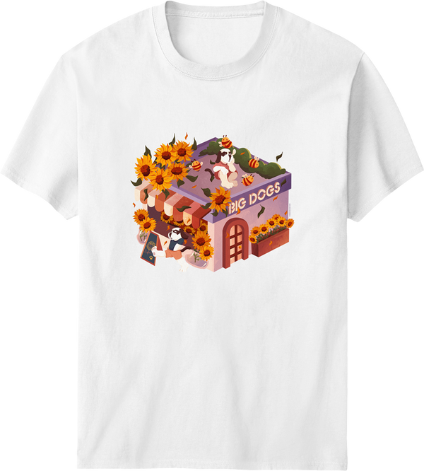 Sunflowers Flower Shop T-shirt