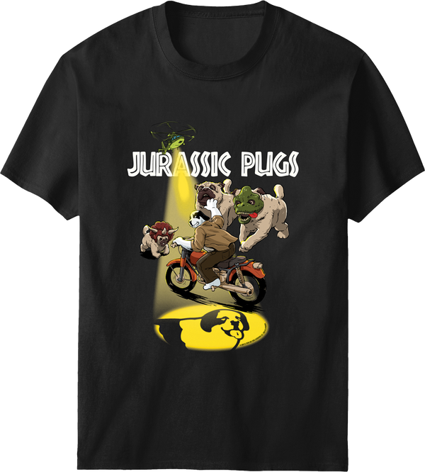 Jurassic Pugs T-shirt