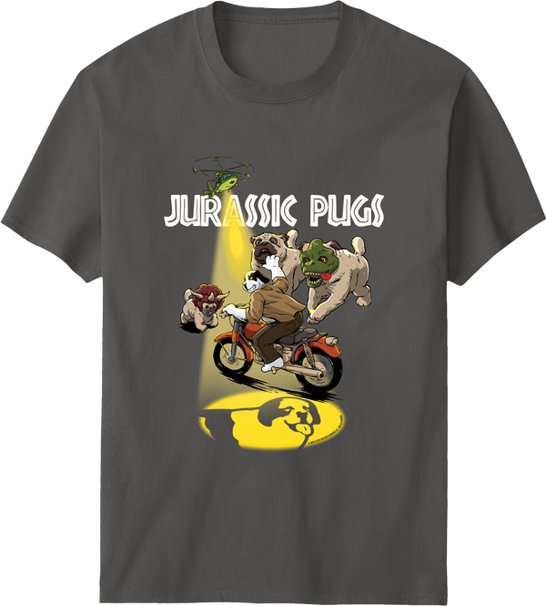 Jurassic Pugs T-shirt