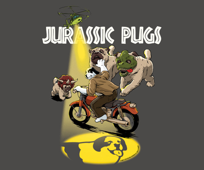 Jurassic Pugs T-shirt