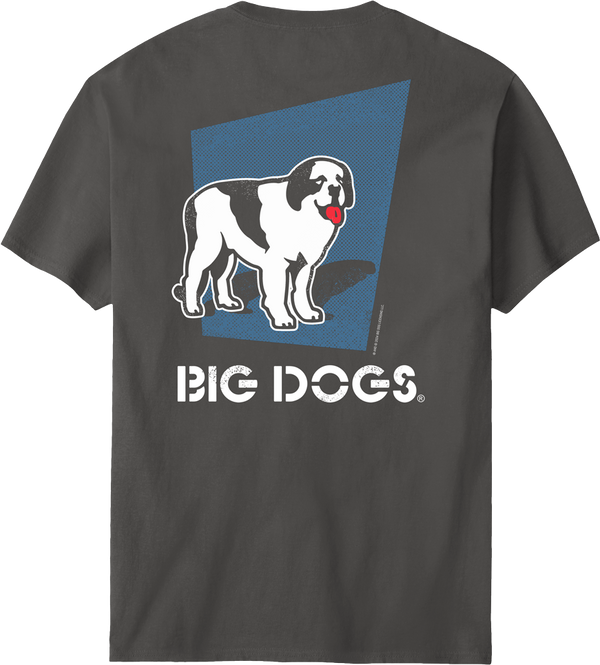 Big Dog Logo Retro T-shirt