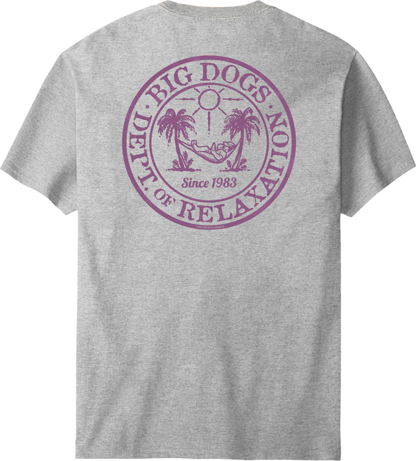 Relaxation Badge Pink T-shirt