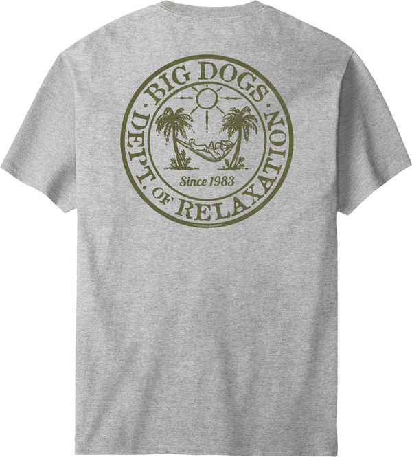 Relaxation Badge Olive T-shirt