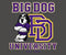 Bd University Purple Gold T-shirt