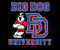 Bd University Red Blue T-shirt