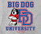 Bd University Red Blue T-shirt