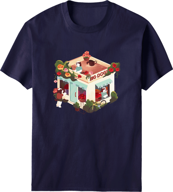 Roses Flower Shop T-shirt