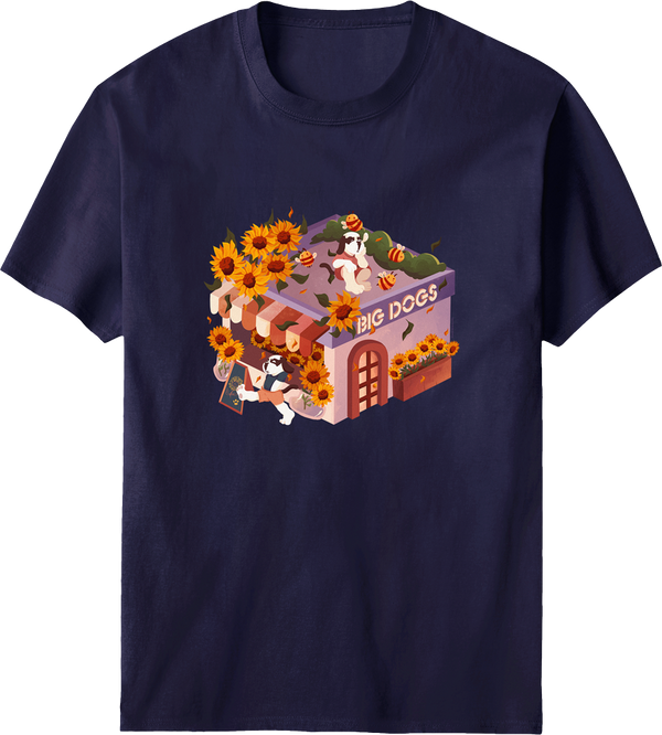 Sunflowers Flower Shop T-shirt