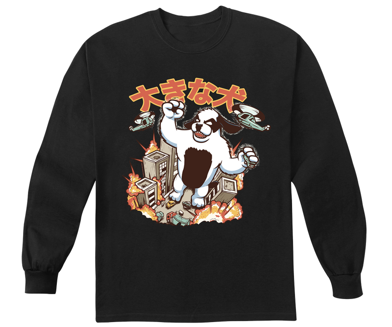 Kaiju Dog Long Sleeve T-shirt