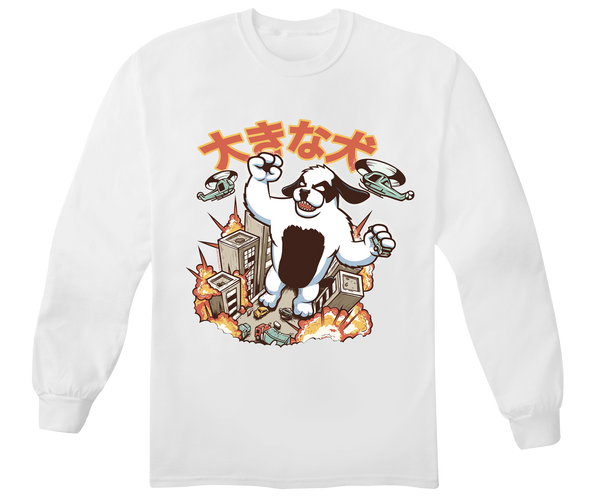 Kaiju Dog Long Sleeve T-shirt