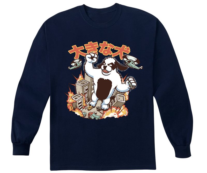 Kaiju Dog Long Sleeve T-shirt