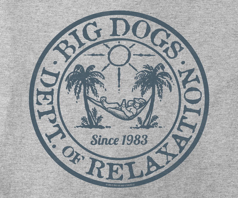 Relaxation Badge Long Sleeve T-shirt