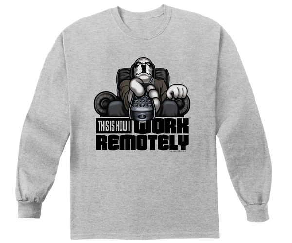 Work Remotely Long Sleeve T-shirt