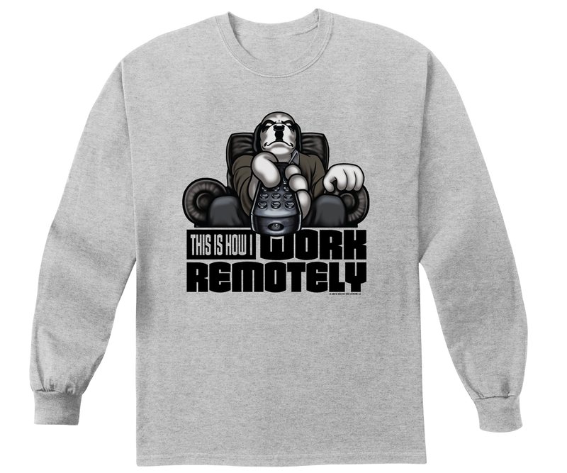 Work Remotely Long Sleeve T-shirt