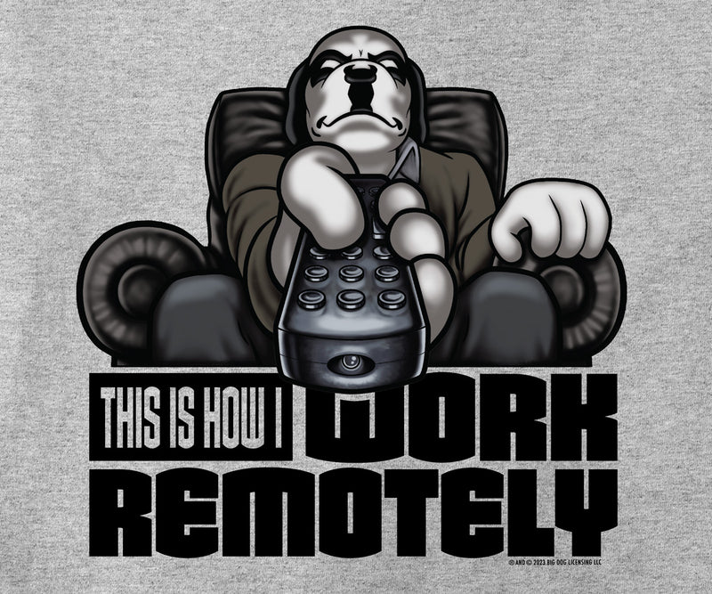 Work Remotely Long Sleeve T-shirt