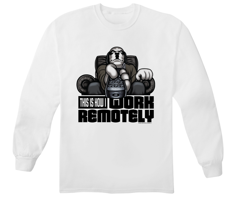 Work Remotely Long Sleeve T-shirt