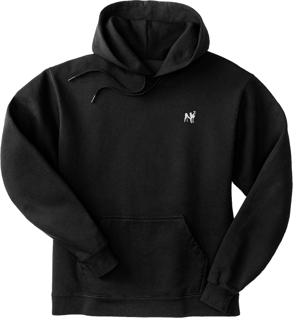 French Terry Fleece Embroidered Hoodie