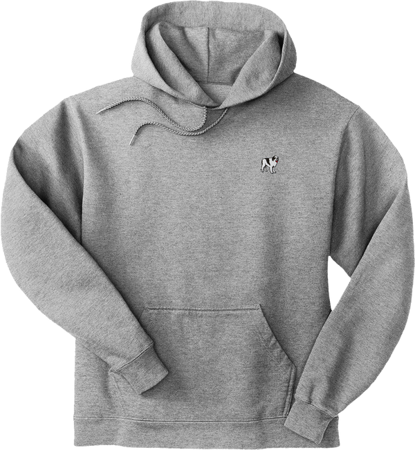 French Terry Fleece Embroidered Hoodie