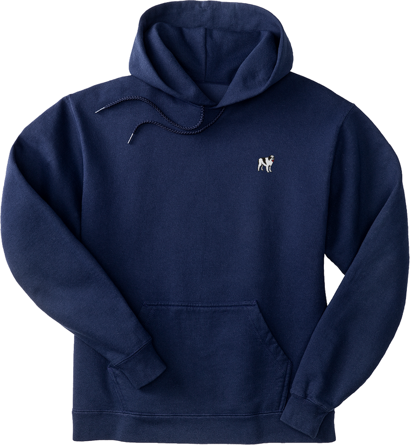 French Terry Fleece Embroidered Hoodie