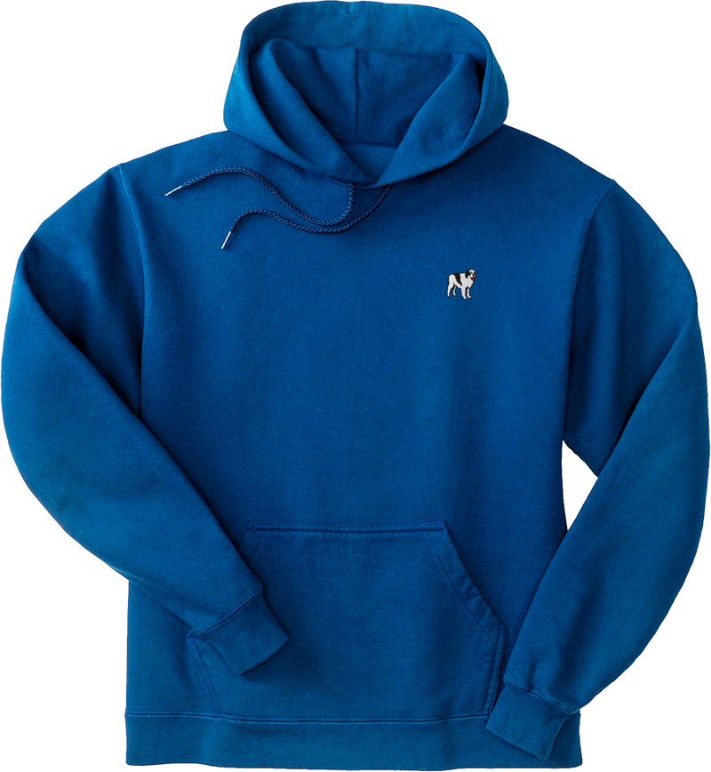 French Terry Fleece Embroidered Hoodie