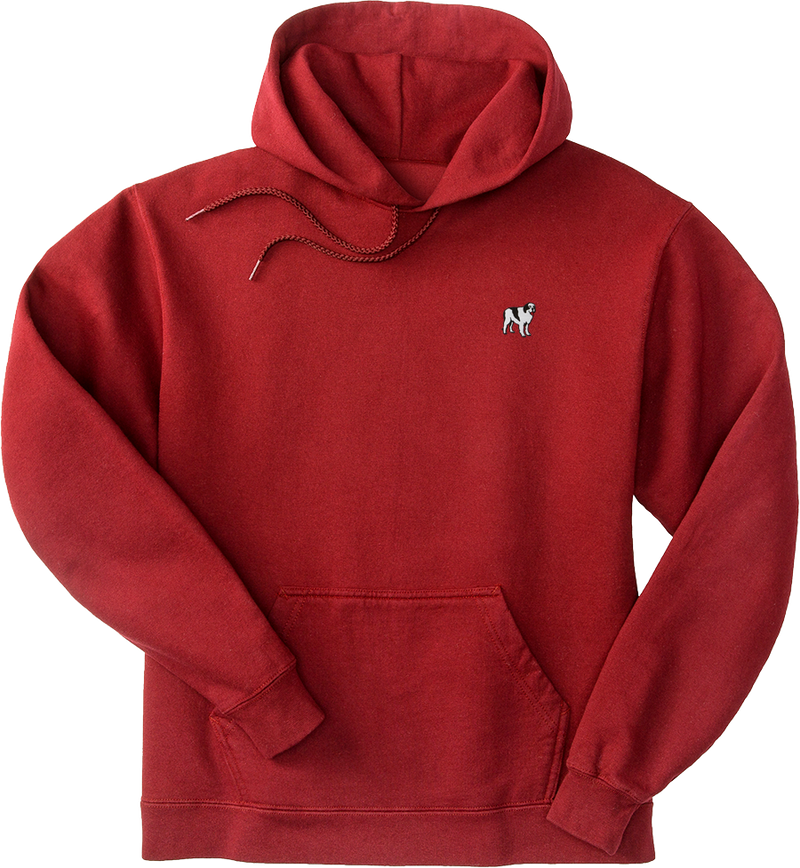 French Terry Fleece Embroidered Hoodie