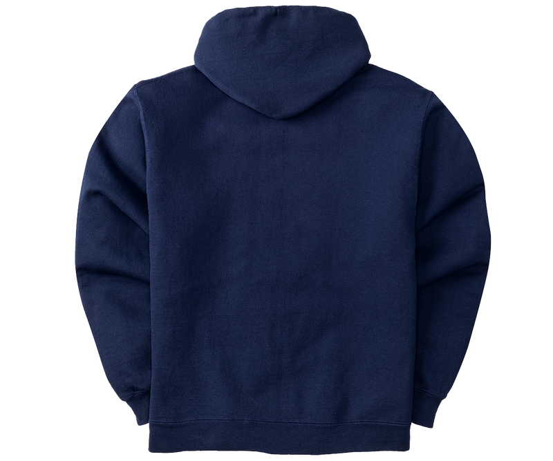 French Terry Fleece Embroidered Hoodie