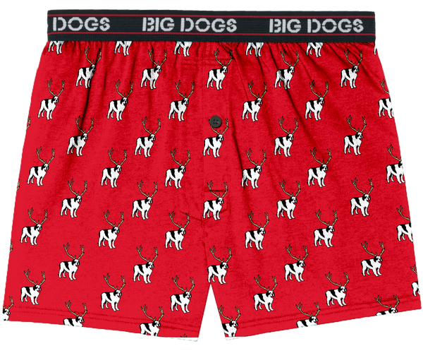 Dog Deer Knit Boxers