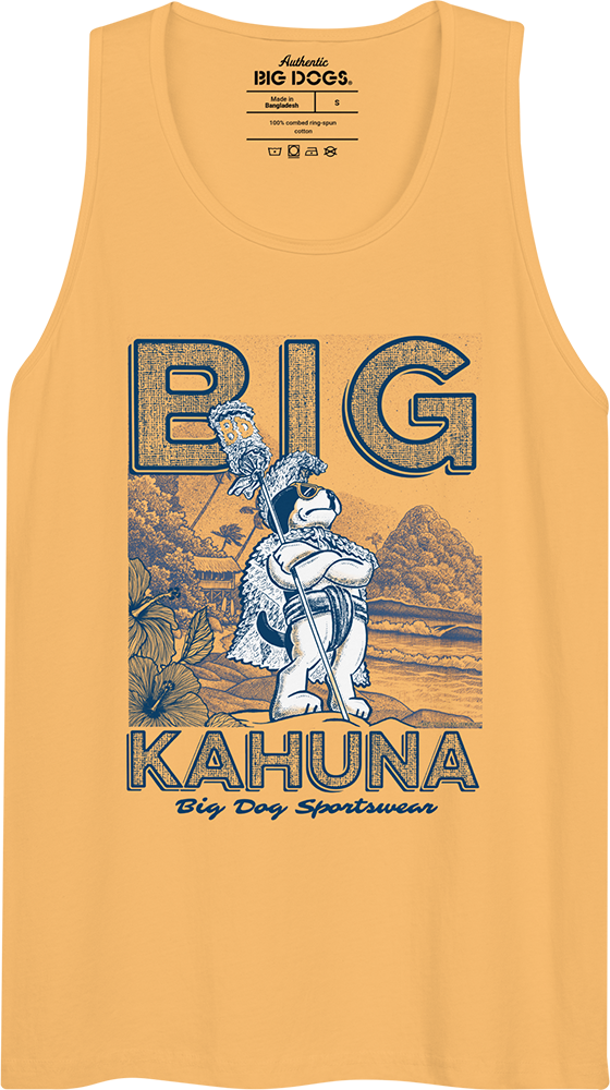 Big Kahuna Sketch premium tank top