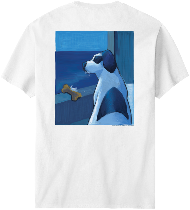 Pawcasso Blue Dog T-Shirt