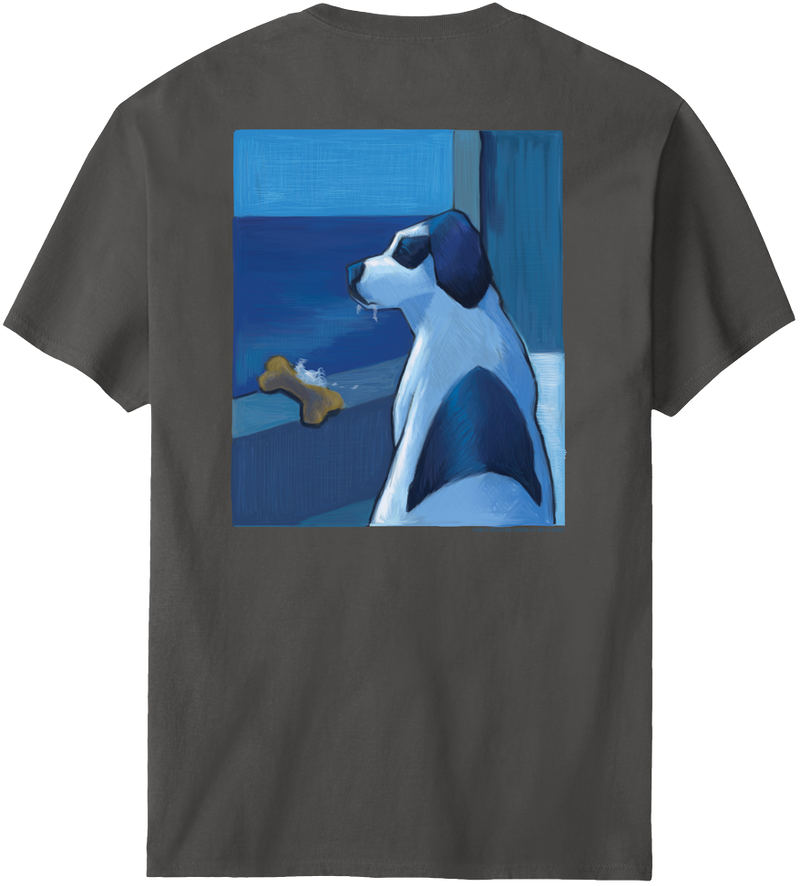 Pawcasso Blue Dog T-Shirt