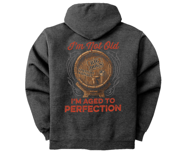 Aged to Perfection Full Zip Graphic Hoodie – Big Dogs