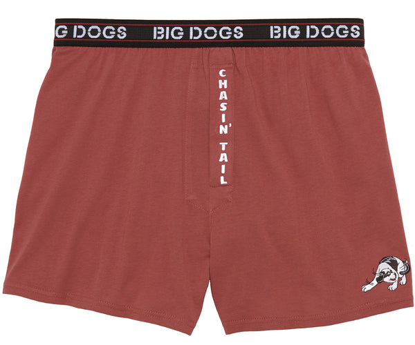 Chasin Tail Embroidered Knit Boxers