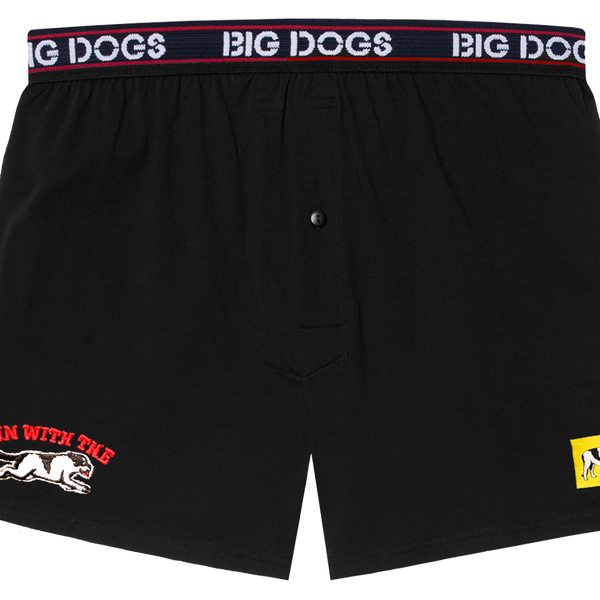 Run With Embroidered Knit Boxers Big Dogs