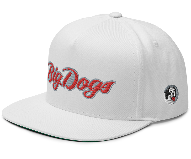 Script Flat Bill Cap – Big Dogs