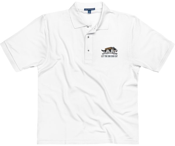 Dog golf shirt sale